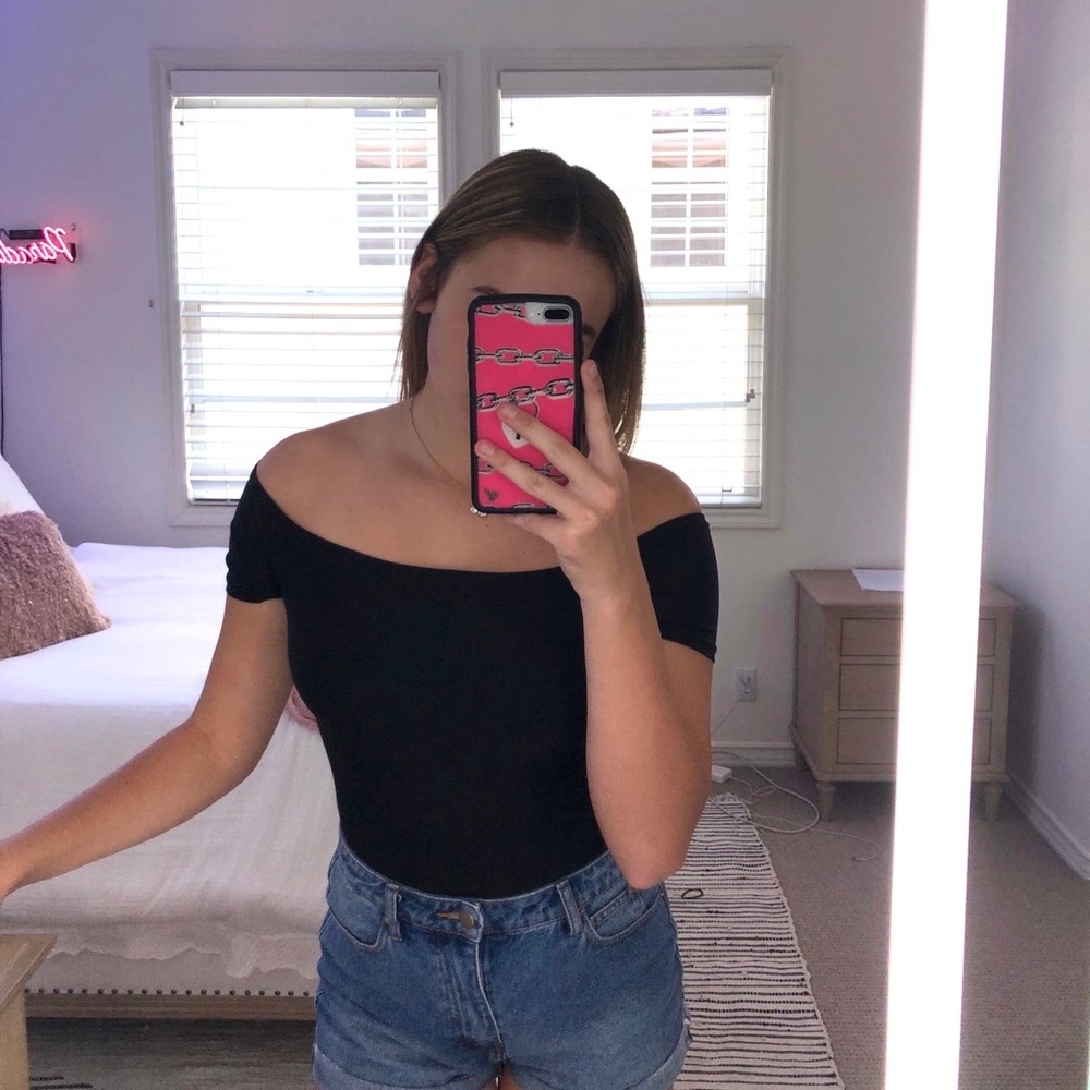 Forever 21 Black Bodysuit